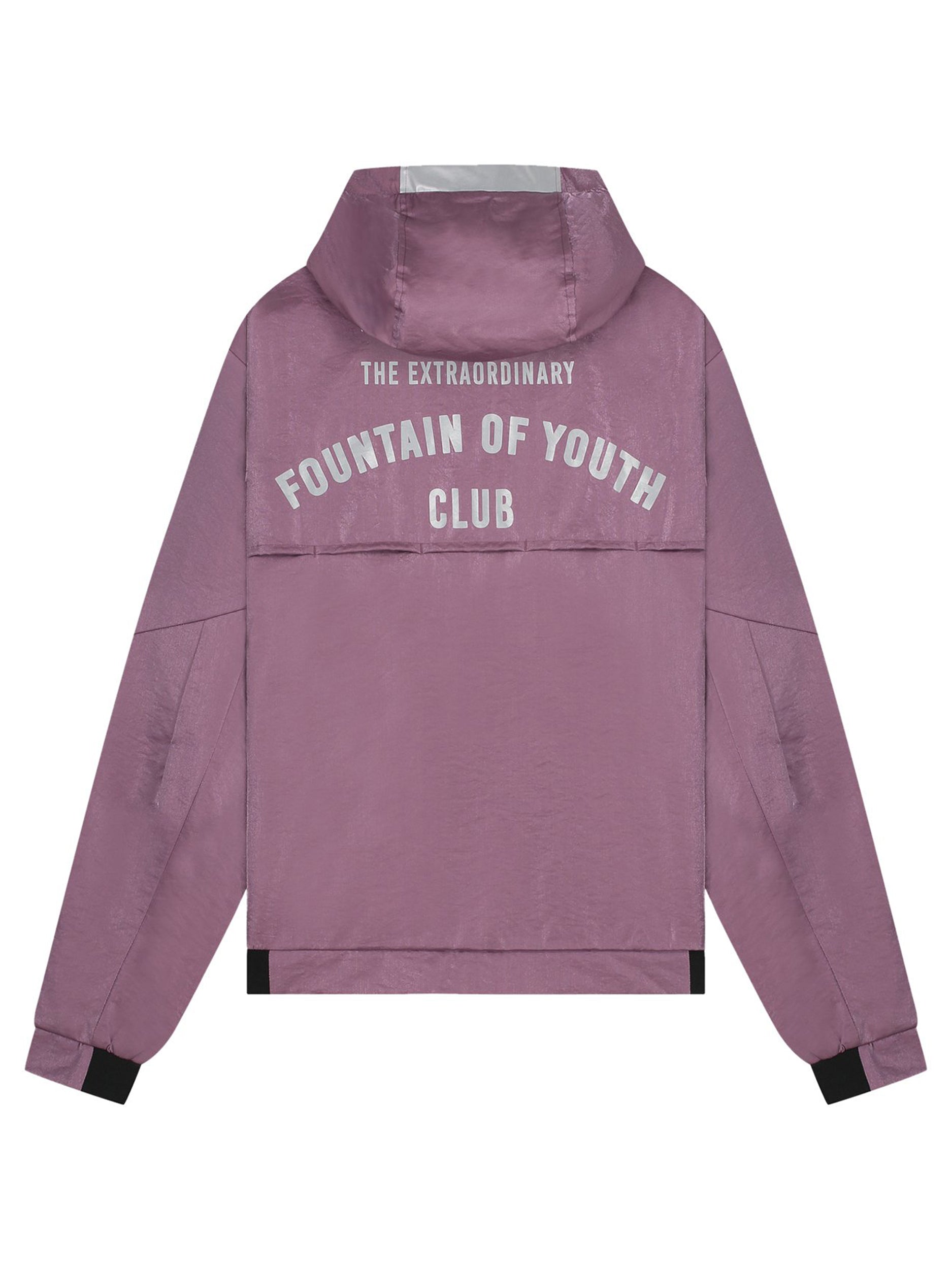 FOY METAL NYLON WINDBREAKER | PURPLE