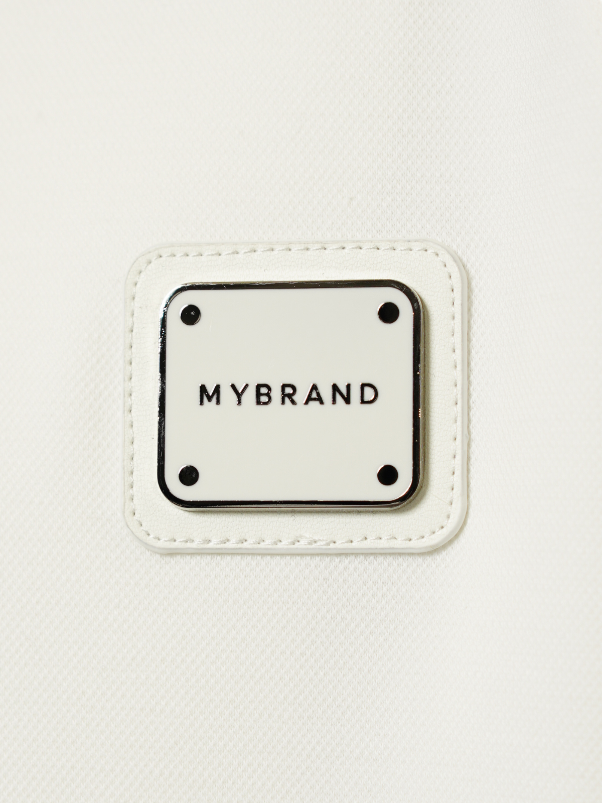 MB ESSENTIAL PIQUE WHITE TRACK JACKET | WHITE