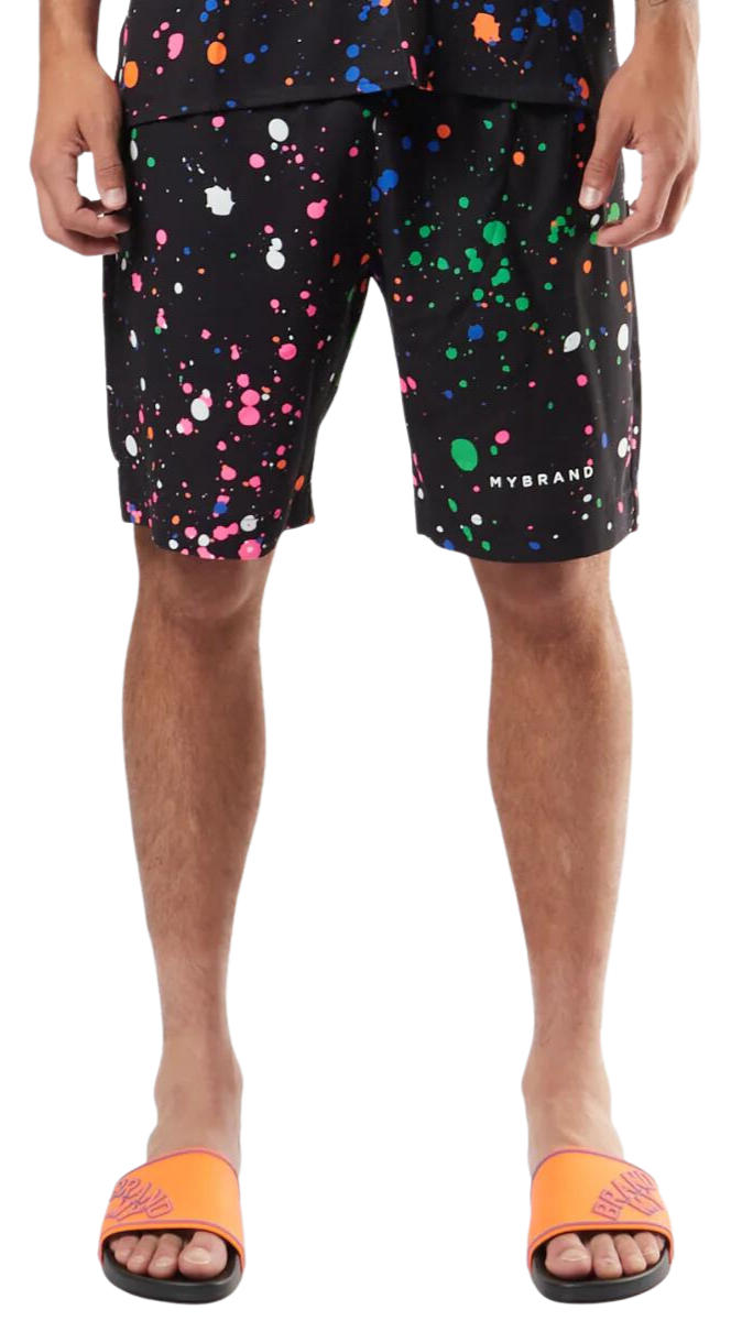 Splash Swim Capsule Bowling Short | WHITE