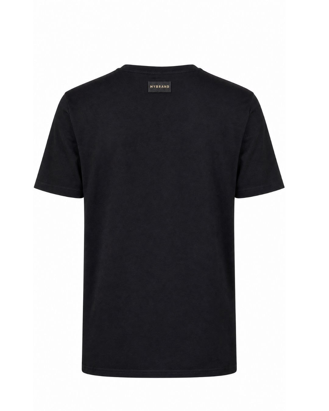 MY BRAND SPLASH EMBROIDERY T-SHIRT | BLACK