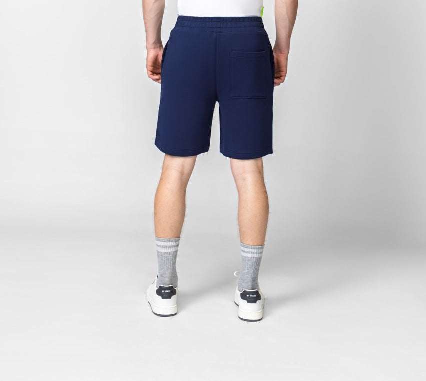 MB ESSENTIALS COTTON SHORT PANTS | NAVY