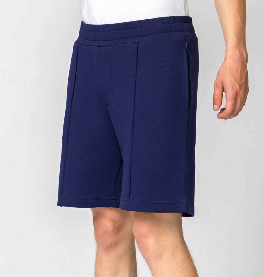 MB ESSENTIALS COTTON SHORT PANTS | NAVY