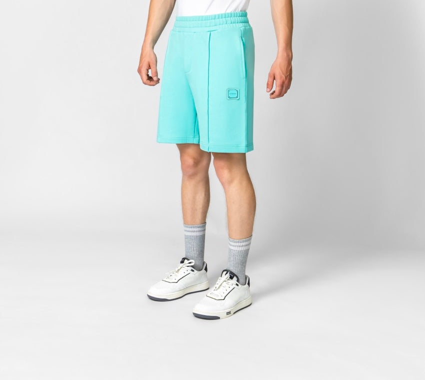 MB ESSENTIALS COTTON SHORT PANTS | AQUA