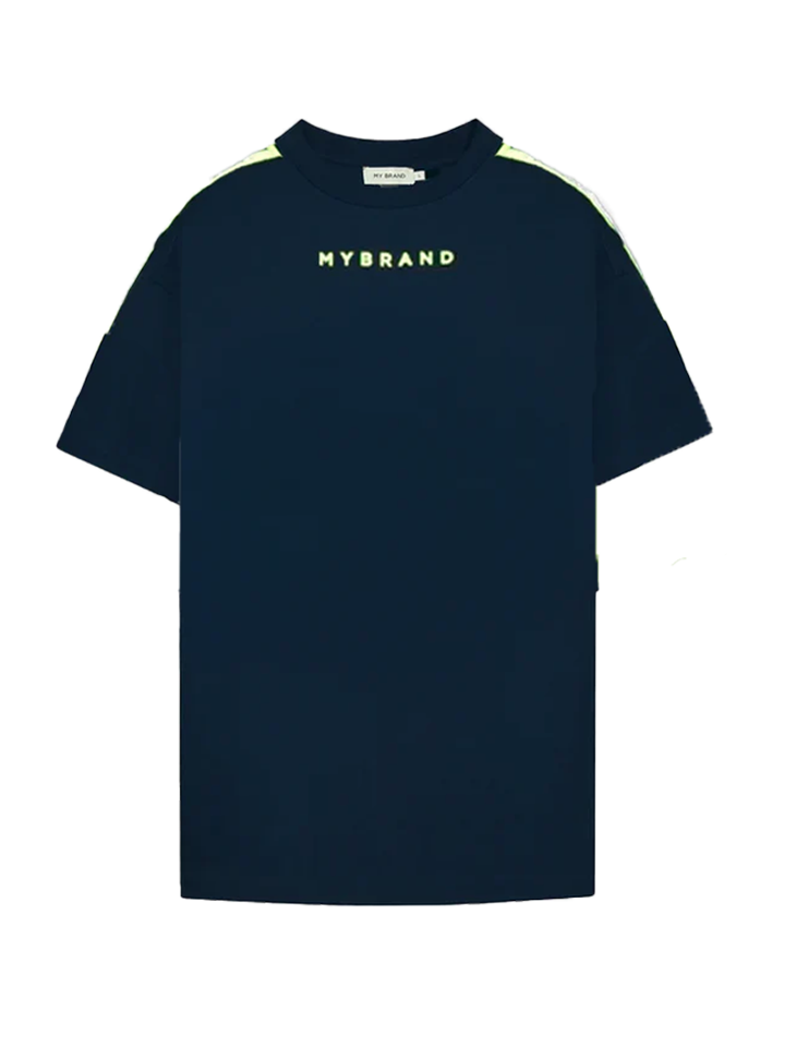 MB CONTRAST TAPING SHIRT KOBALT | KOBALT BLUE