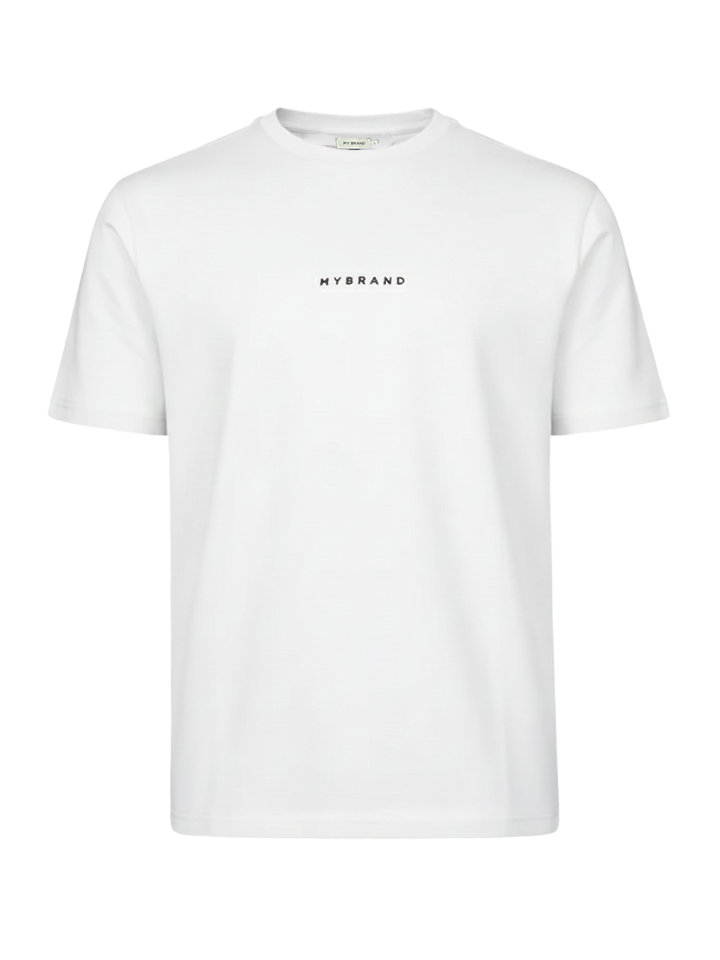 MB TAPING SHIRT WHITE BLACK | WHITE