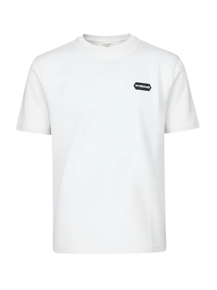 MB HEXAGON PATCH T-SHIRT WH | WHITE