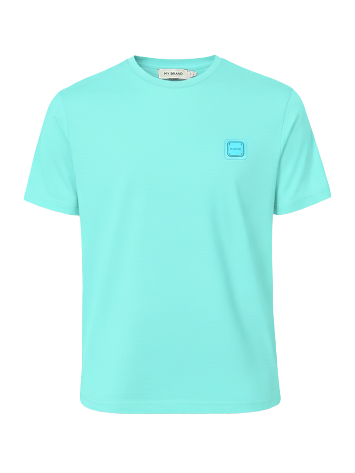 MB ESSENTIALS COTTON TSHIRT | AQUA