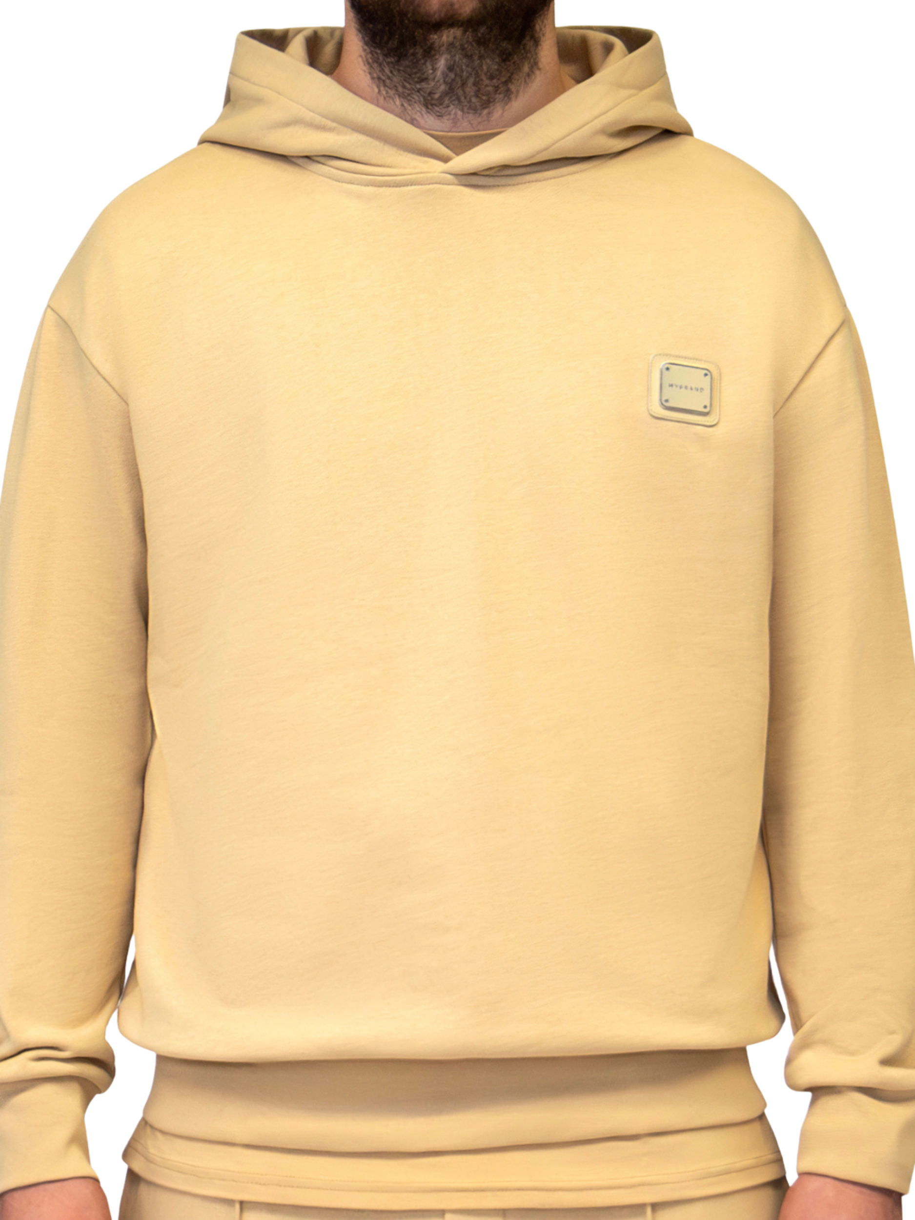 MB ESSENTIALS HOODIE | BEIGE