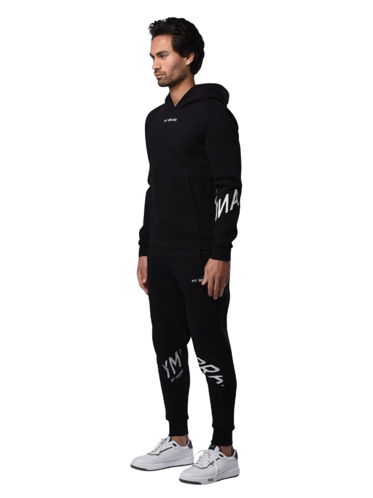 Mb Knees Joggingsuit | BLACK