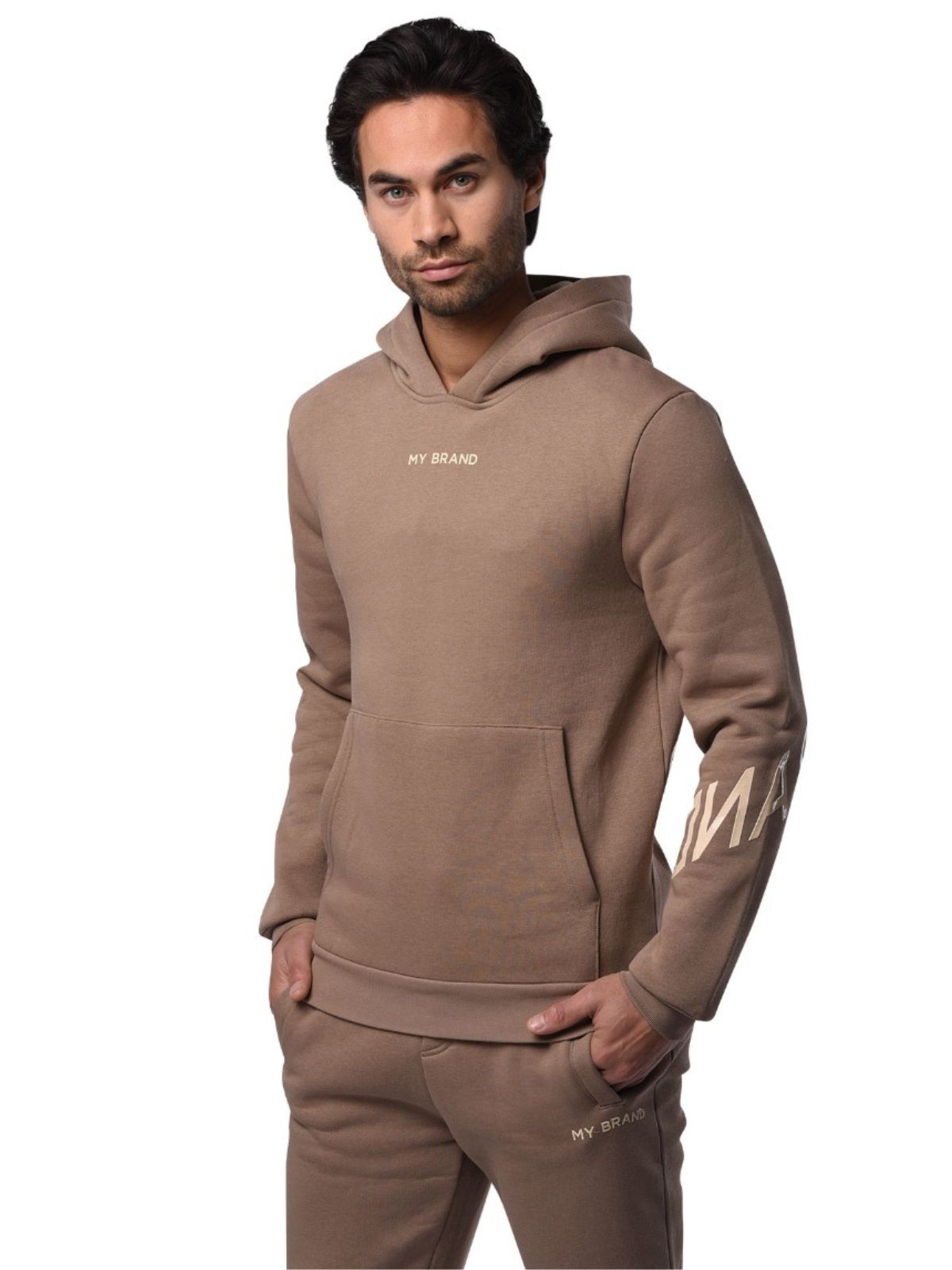 Mb Knees Joggingsuit | CAMEL