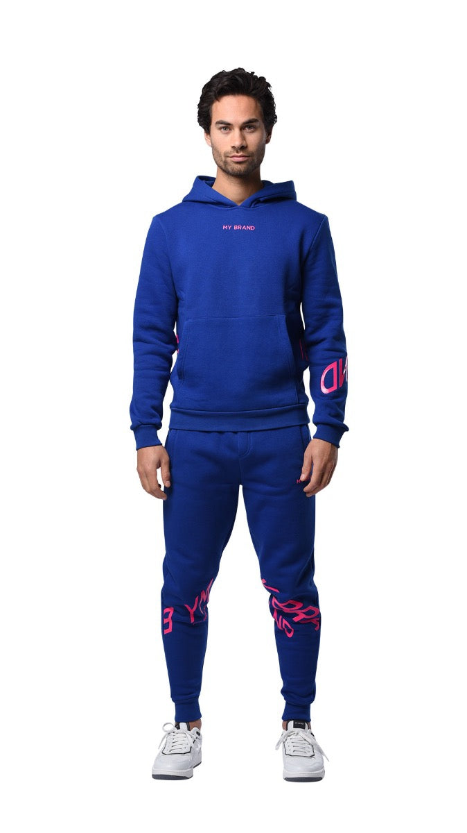 Mb Knees Joggingsuit | KOBALT BLUE