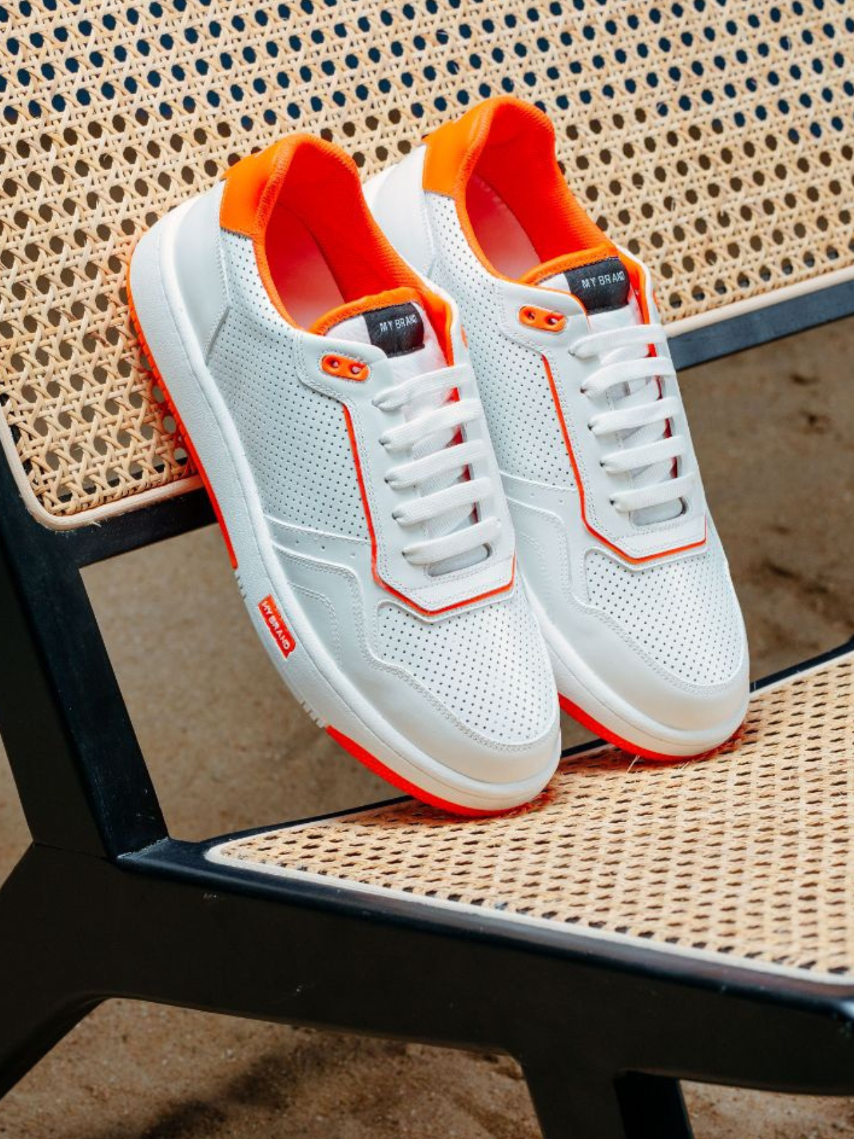 Tennis Shoe Neon Orange | NEON ORANGE