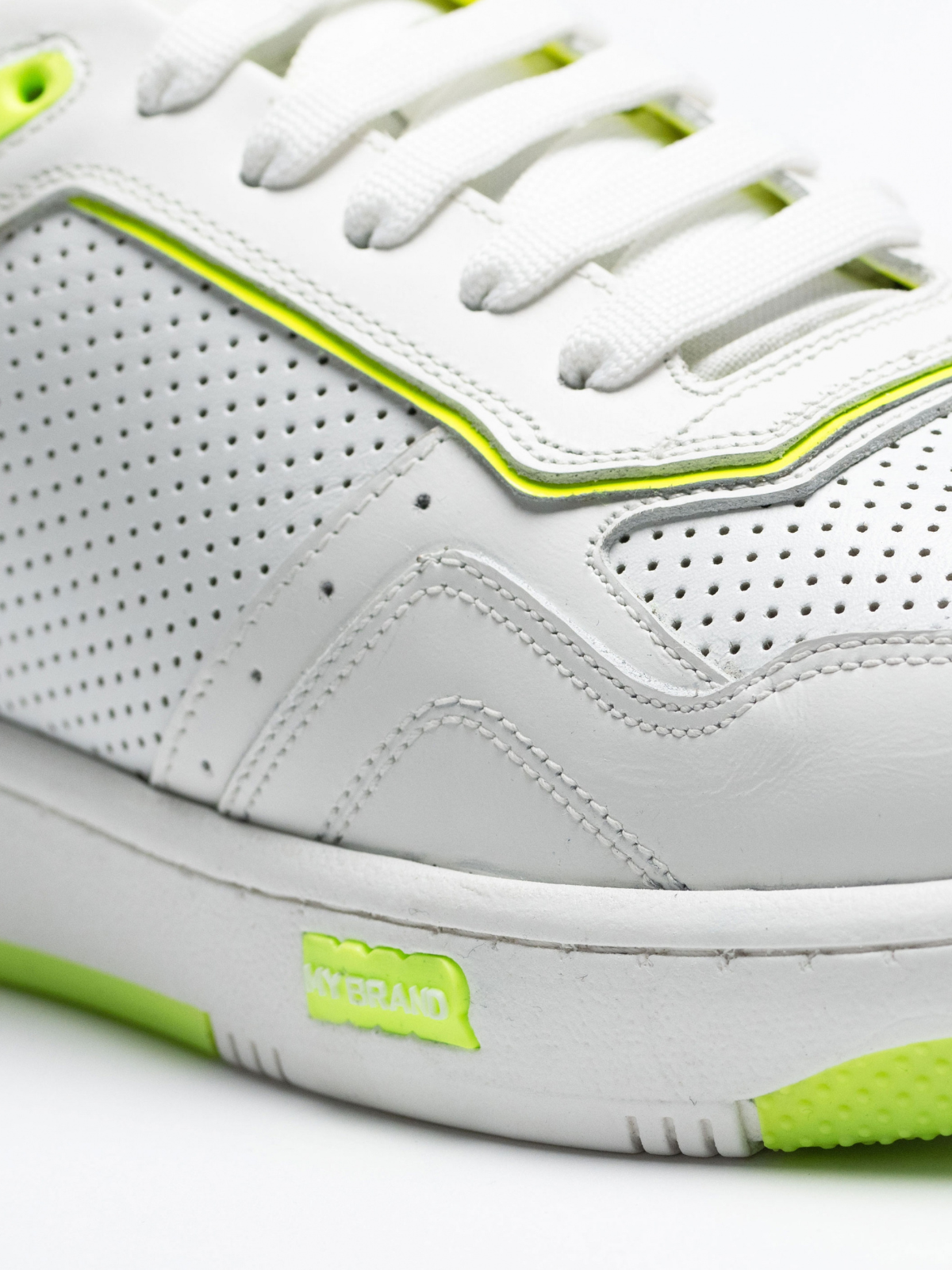 Tennis Shoe Neon Orange NEON YELLOW – My Brand Online BV