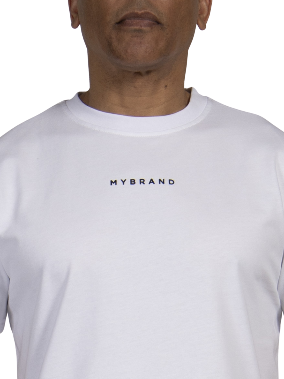 MY BRAND BACK TEXT T-SHIRT WHITE | WHITE