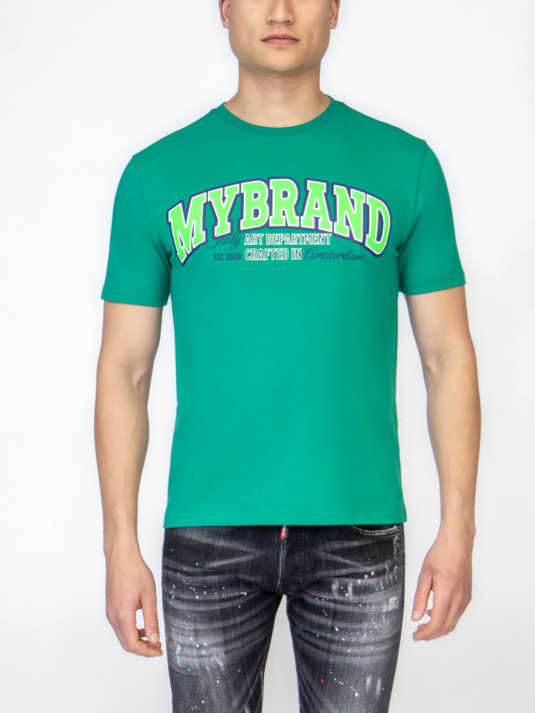 MYBRAND ART DEPARTMENT T-SHIRT | GREEN