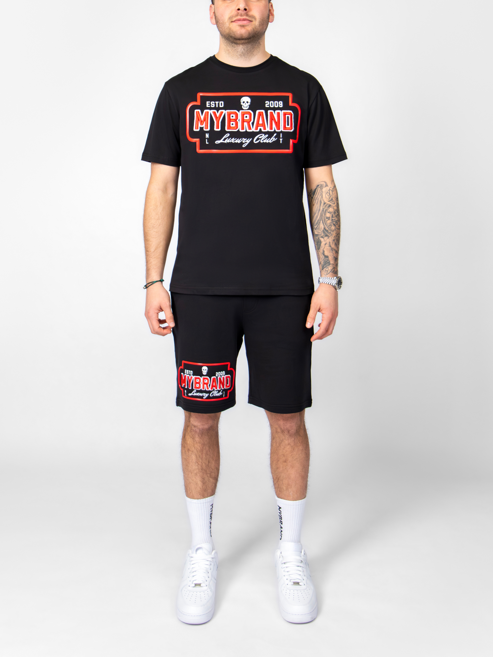 MYBRAND Skull Luxery Club | BLACK