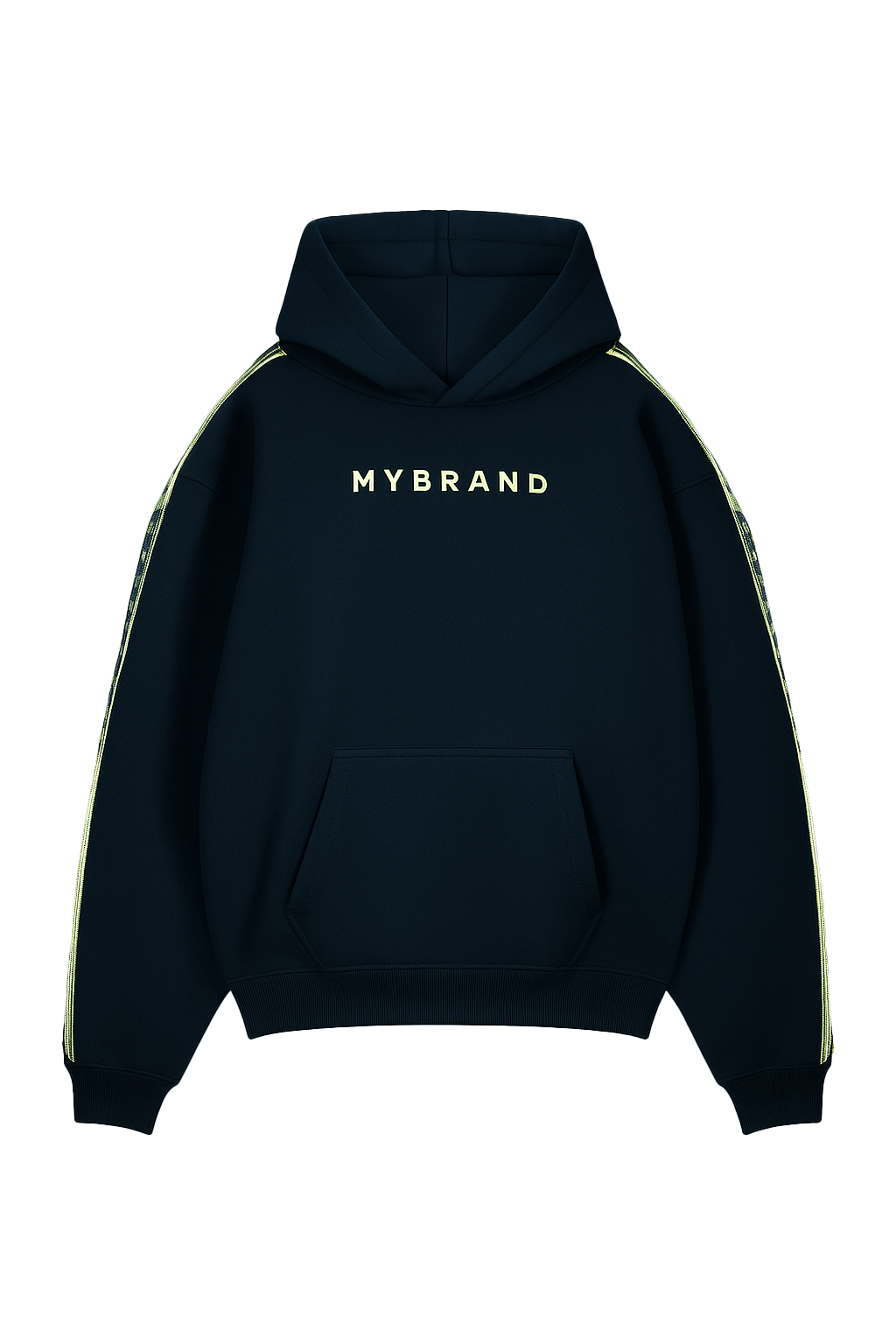 MB CONTRAST TAPING HOODIE KOBALT | KOBALT BLUE