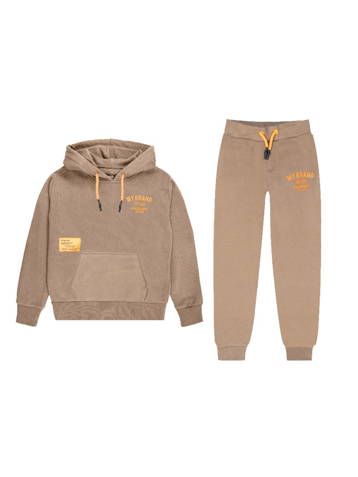 Mb Varsity Joggingsuit | CAMEL