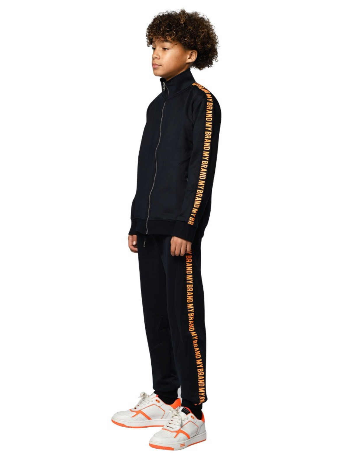 MY BRAND TAPE TRACK SUIT | BLACK