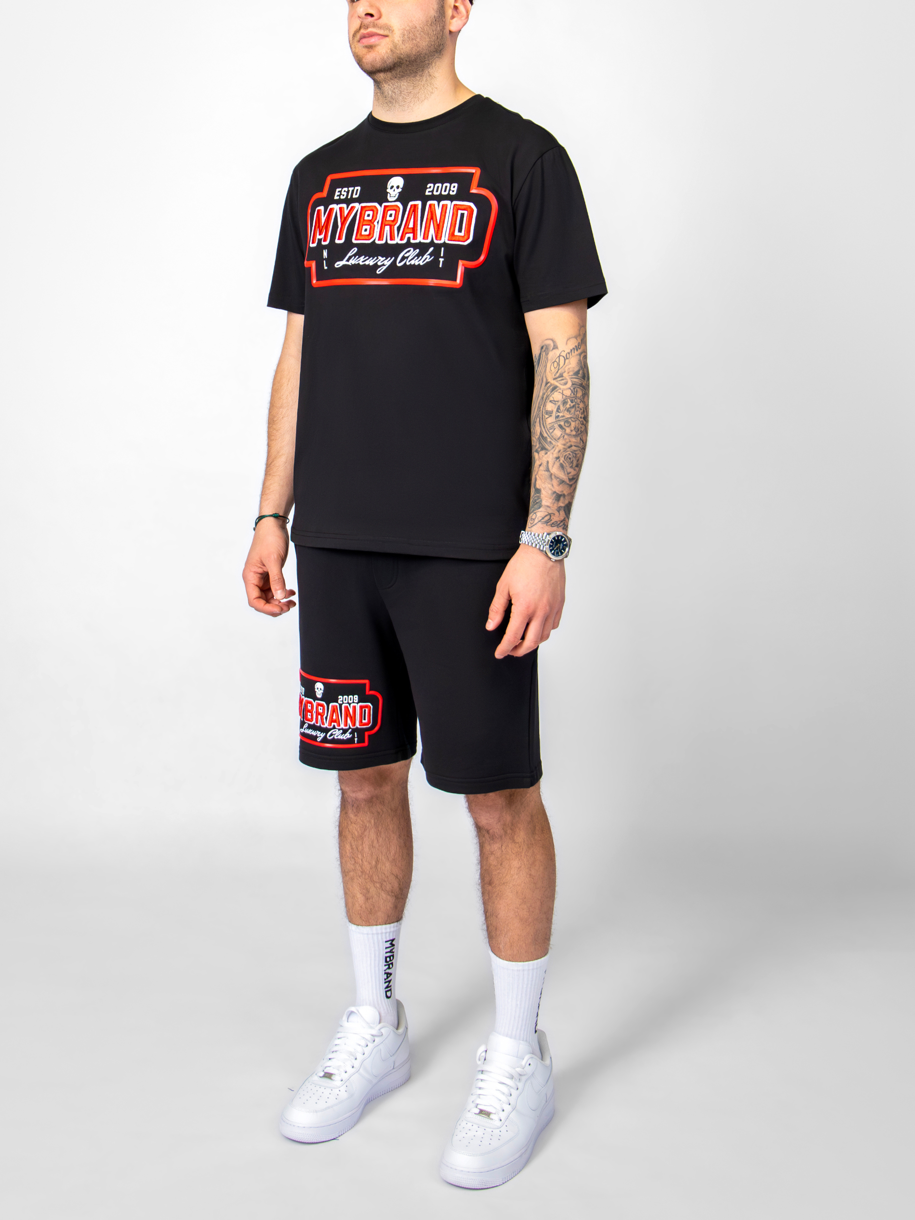 MYBRAND Skull Luxery Club | BLACK