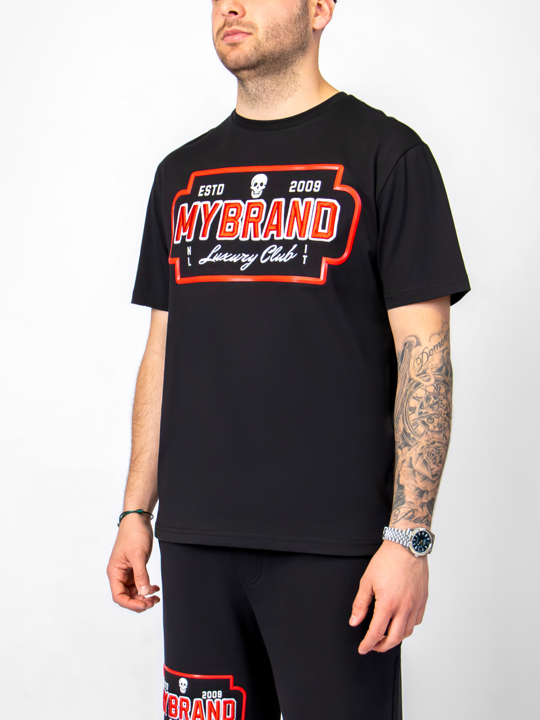 MYBRAND Skull Luxery Club | BLACK