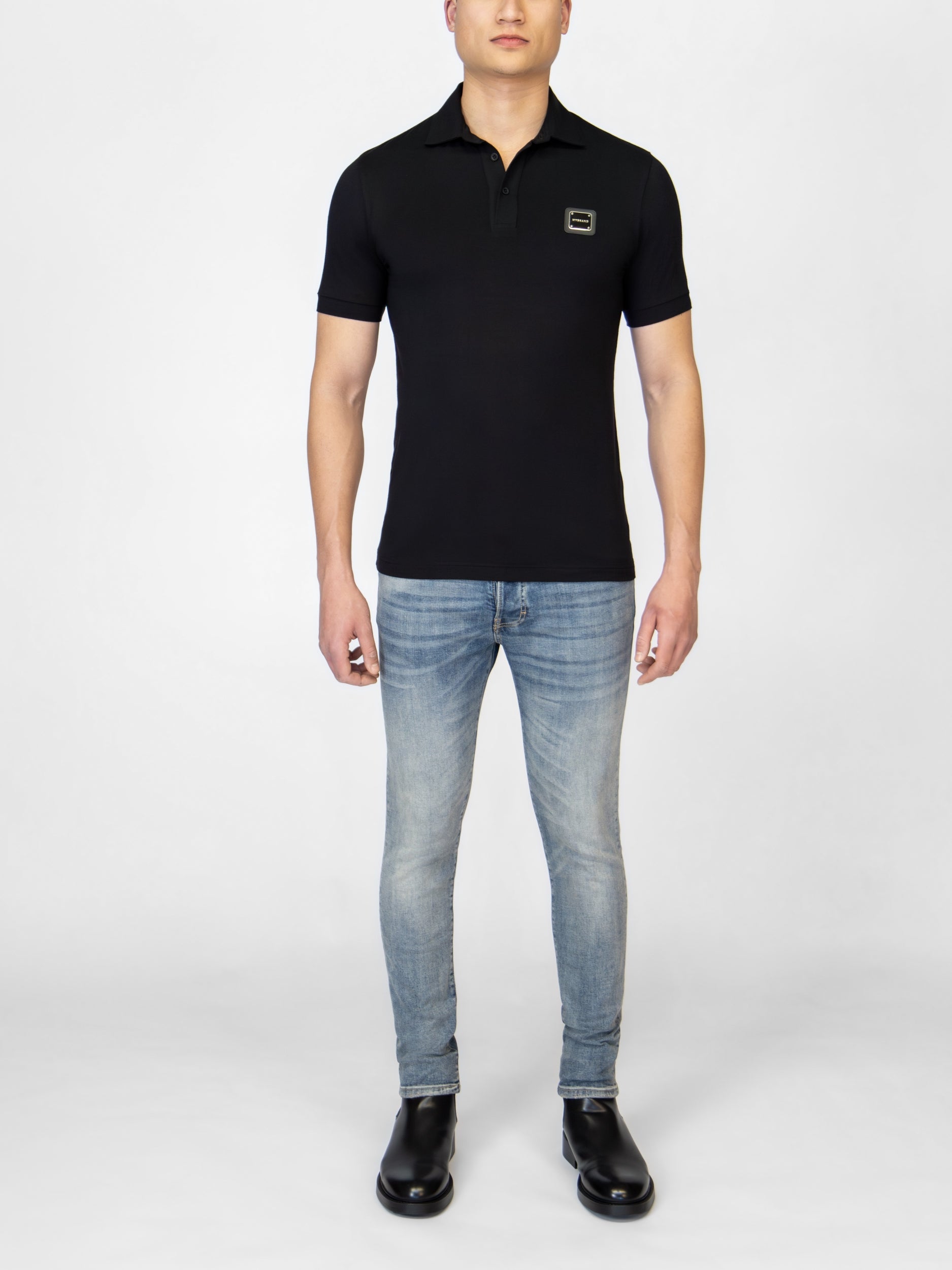 MB ESSENTIALS POLO | BLACK