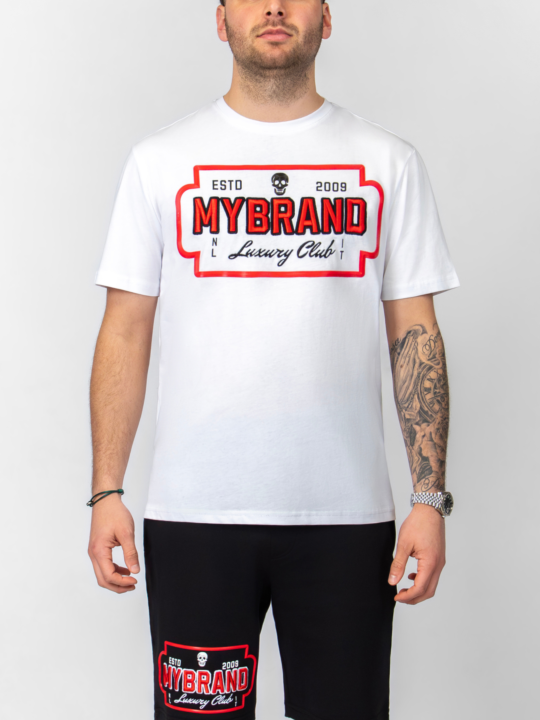 MYBRAND skull Luxery Club | WHITE