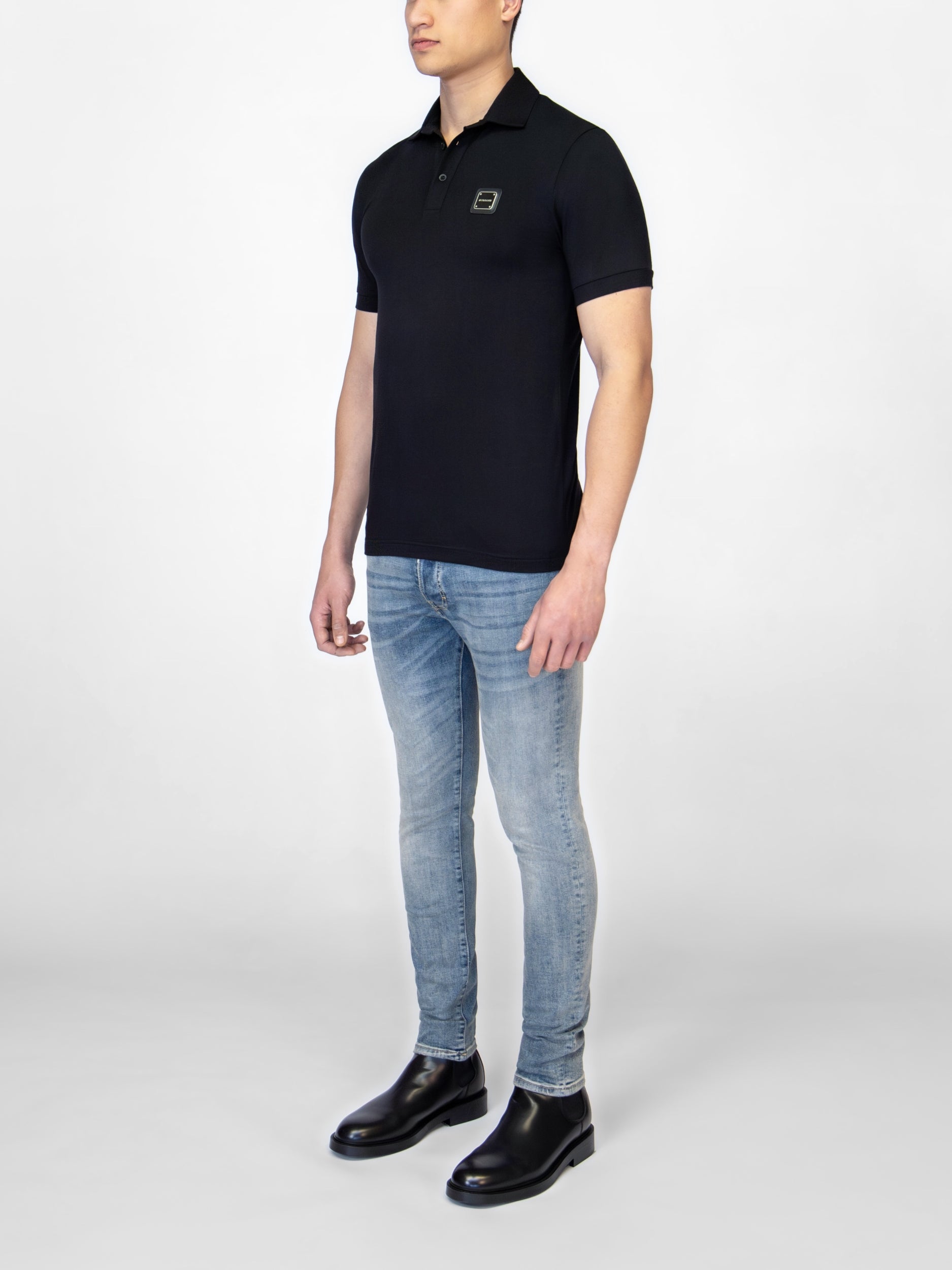 MB ESSENTIALS POLO | BLACK