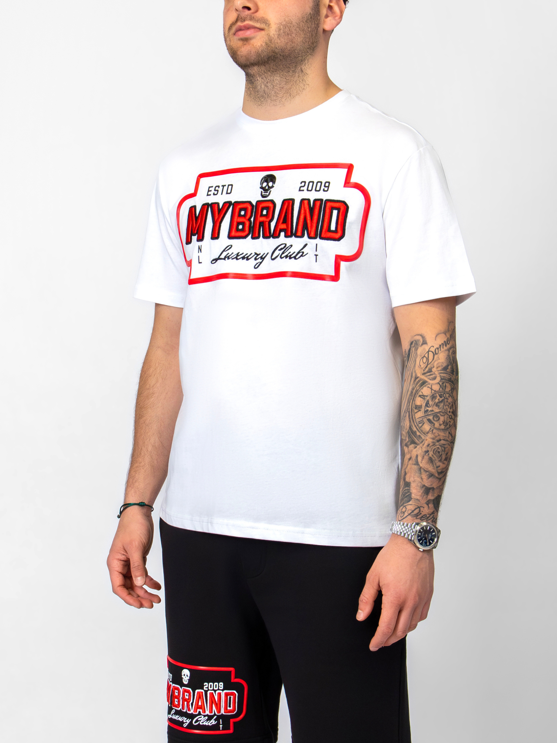 MYBRAND skull Luxery Club | WHITE