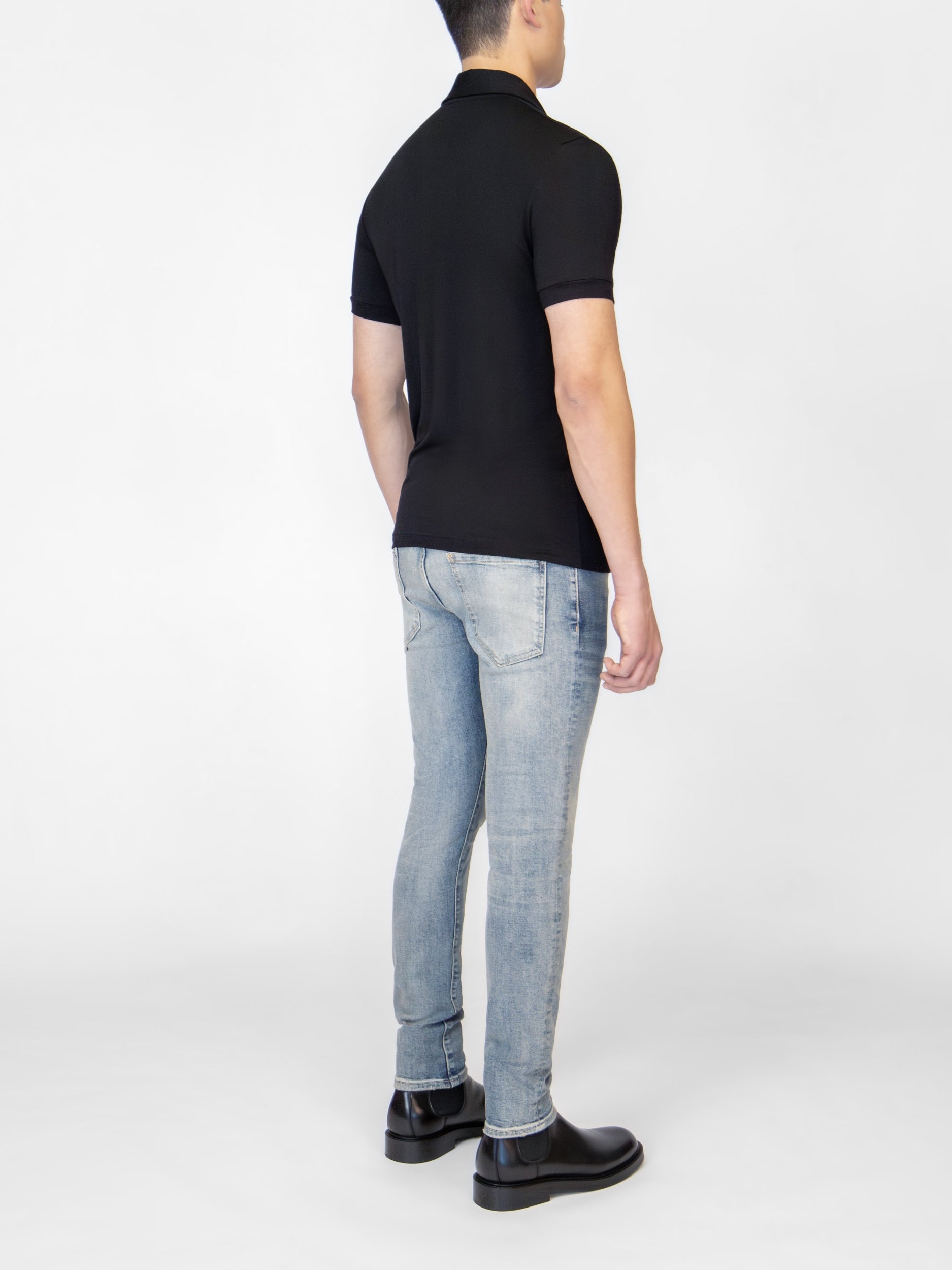 MB ESSENTIALS POLO | BLACK