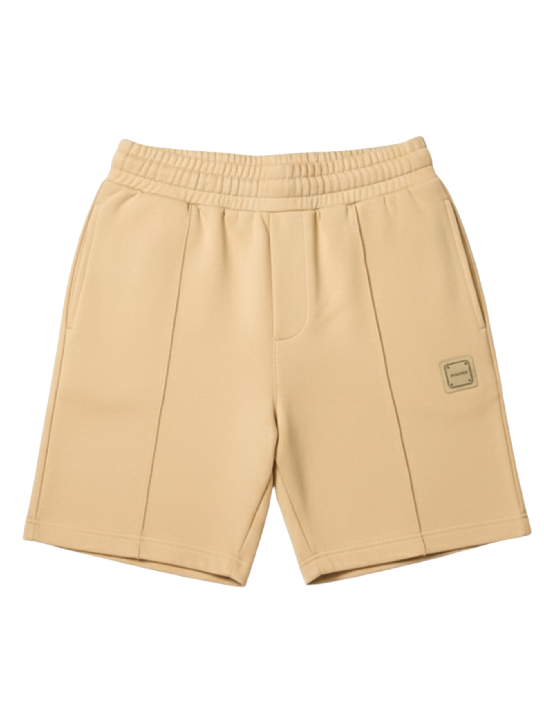 MB ESSENTIALS COTTON SHORT PANTS | BEIGE
