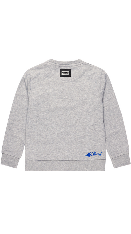 Mb Logo Sweater Grey