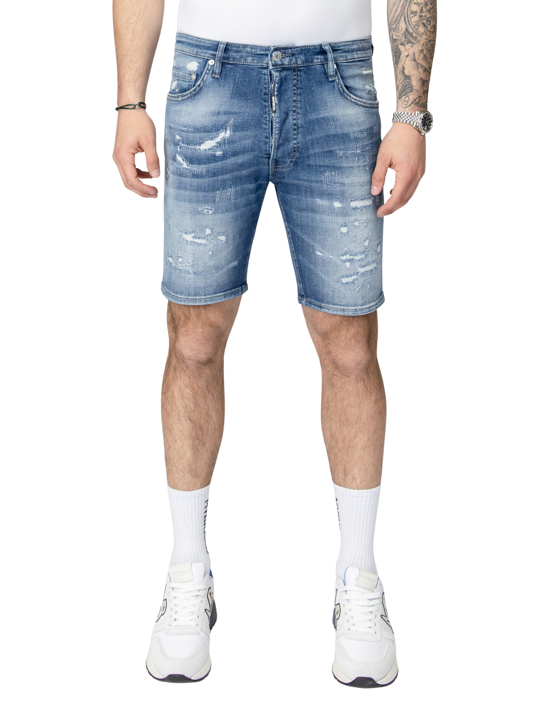 MB SKY SHORT JEANS | DENIM