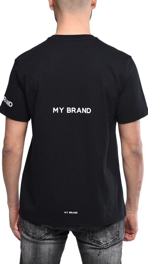 Multibranding Tshirt Bl/Wh