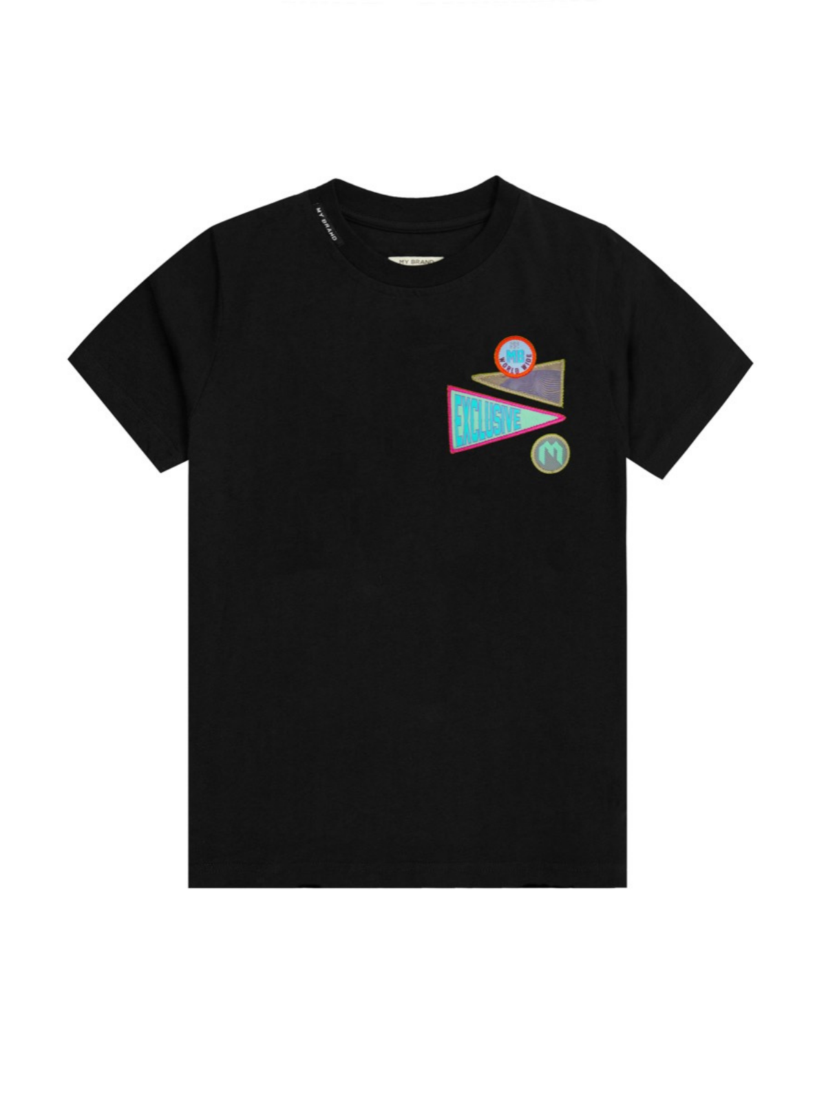 Badges T-Shirt | BLACK