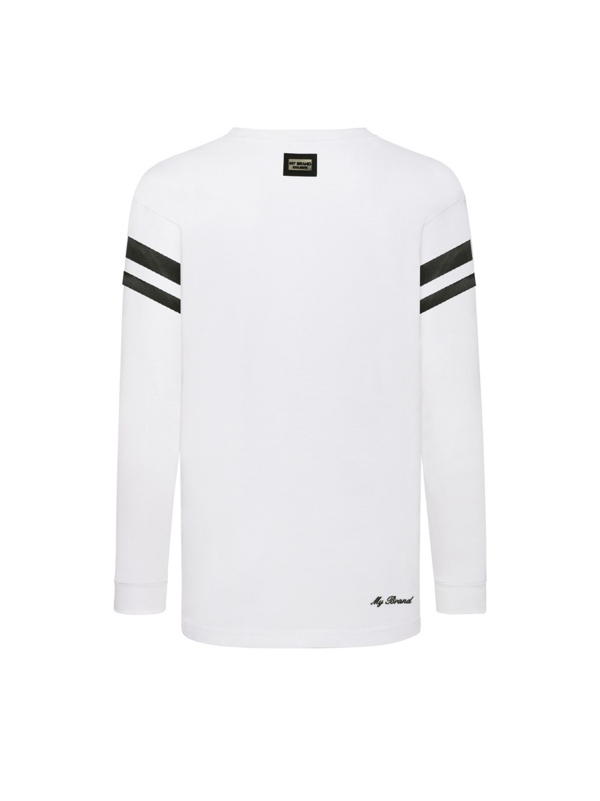 BASEBALL LOGO LONGSLEEVE | WHITE