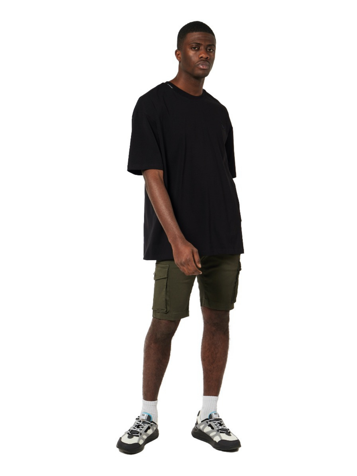 BASIC VARSITY CARGO SHORT | ARMY