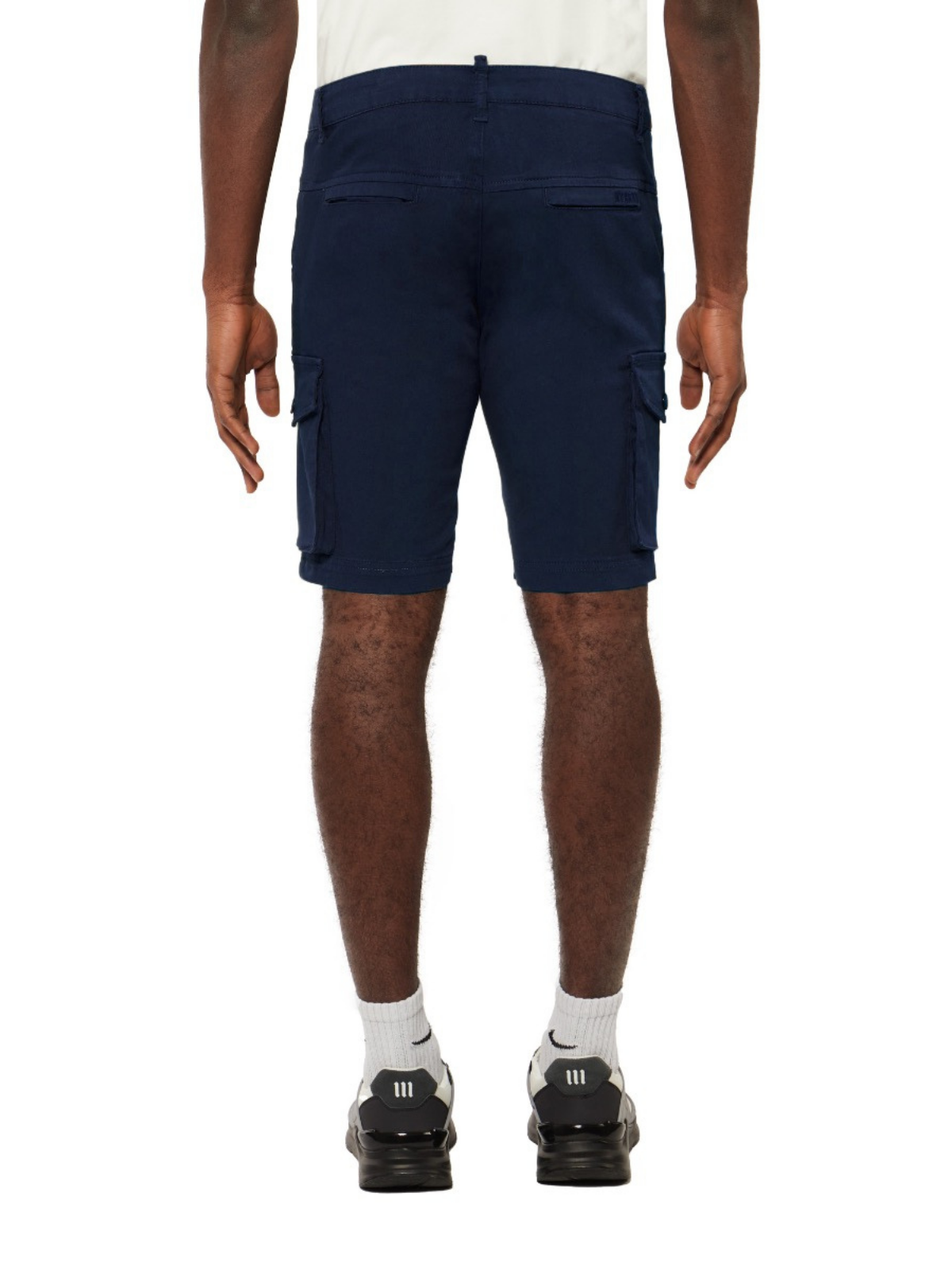 BASIC VARSITY CARGO SHORT | BLACK