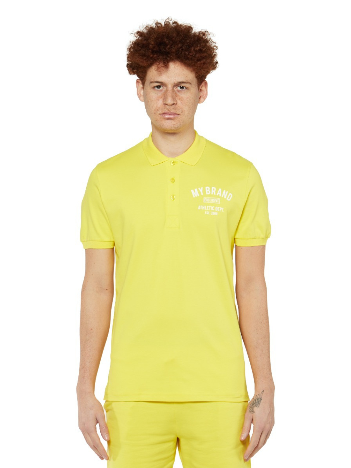 BASIC VARSITY POLO  | YELLOW