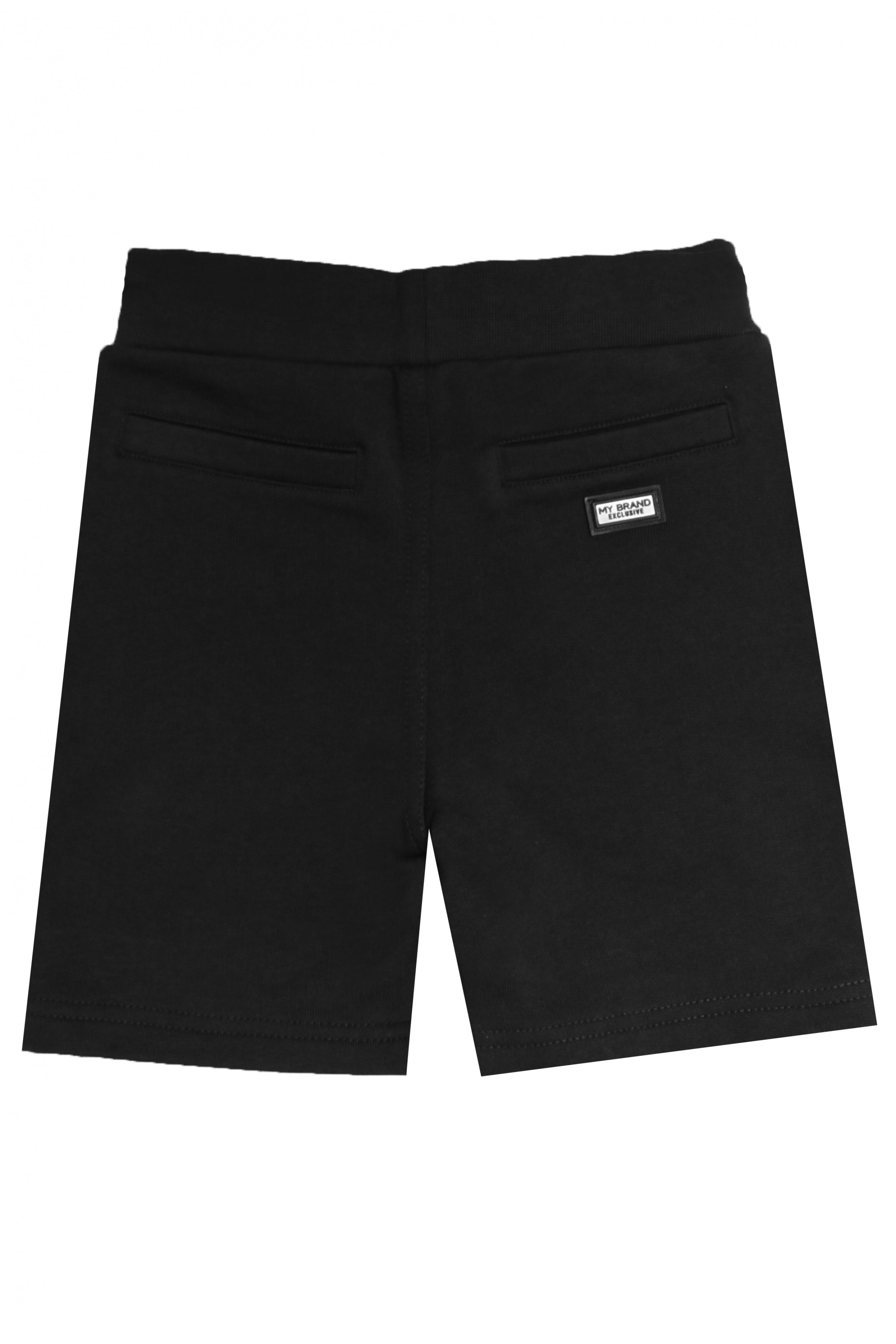 PANTALÓN CORTO DE JOGGING LISO | NEGRO