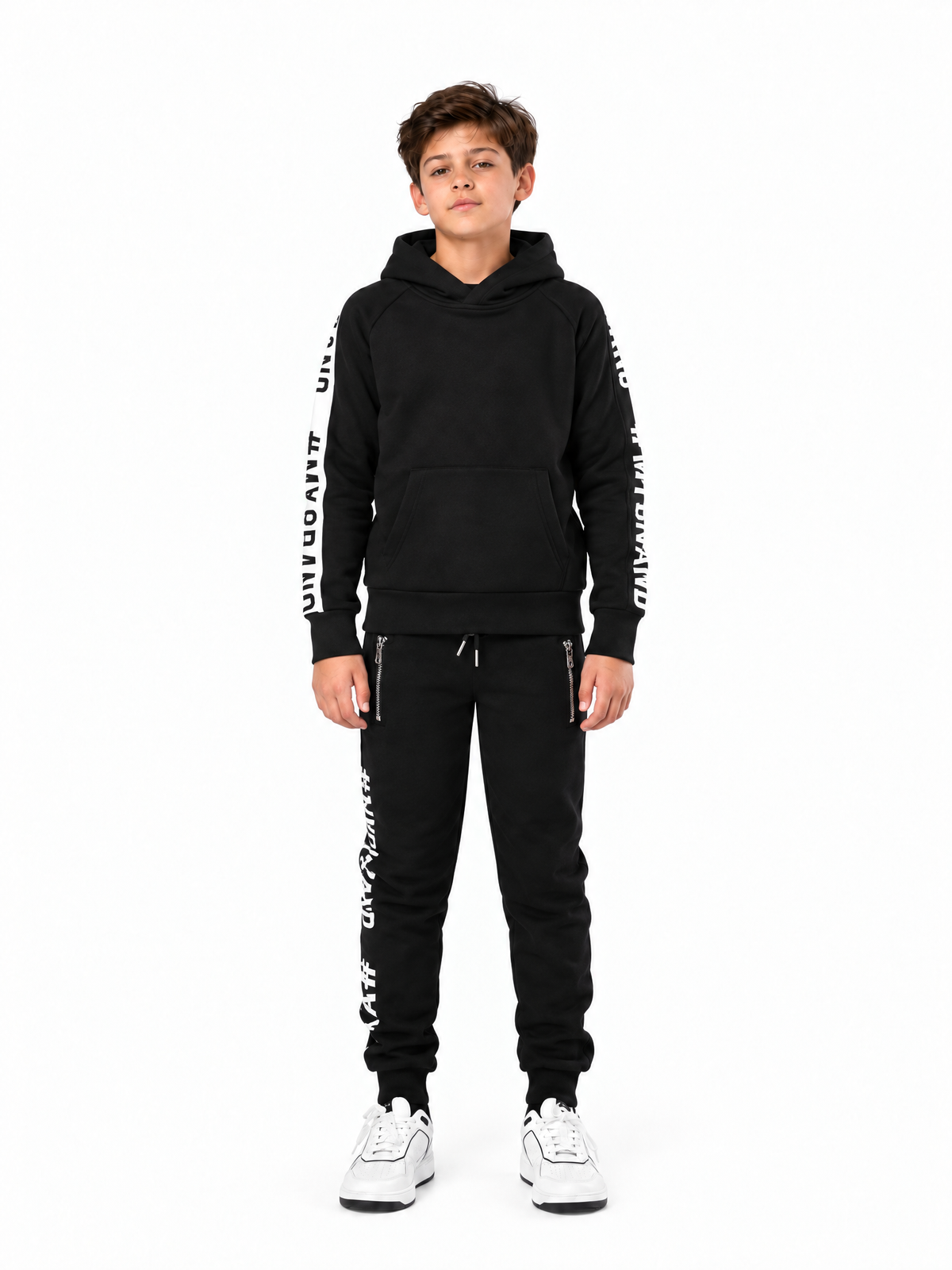 Hashtag Mbe Jogging Suit | BLACK
