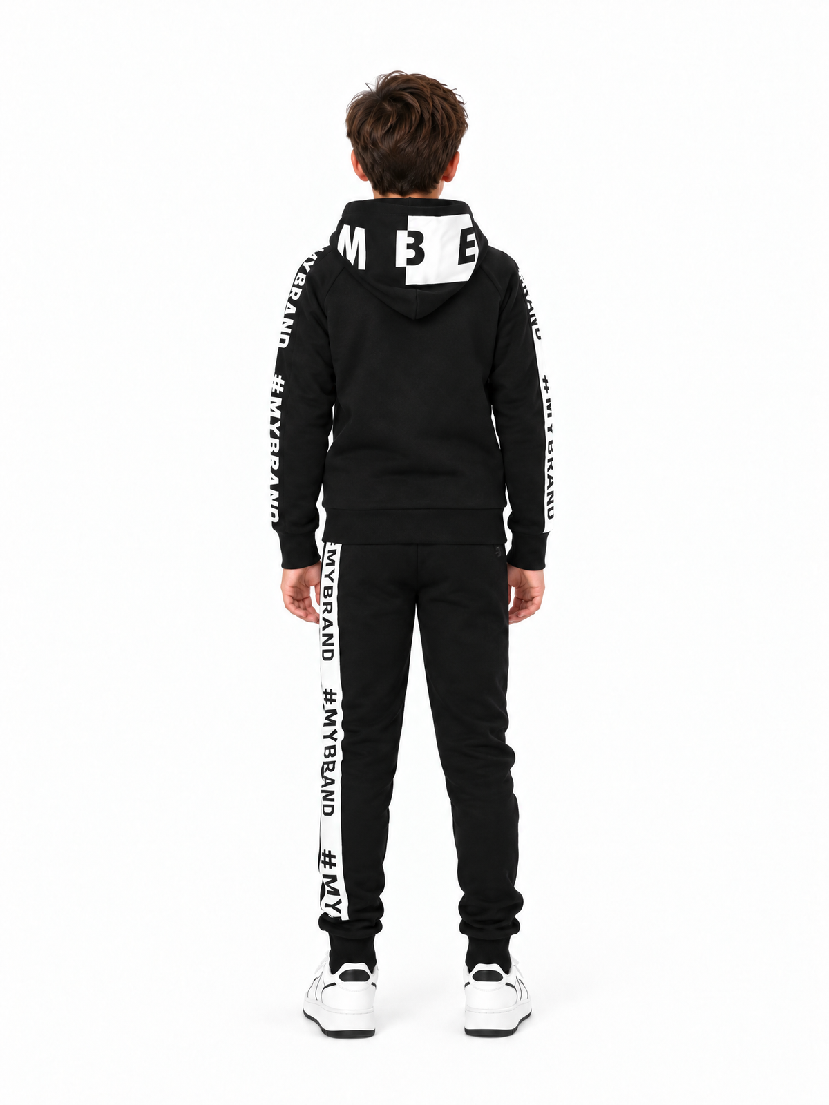 Hashtag Mbe Jogging Suit | BLACK