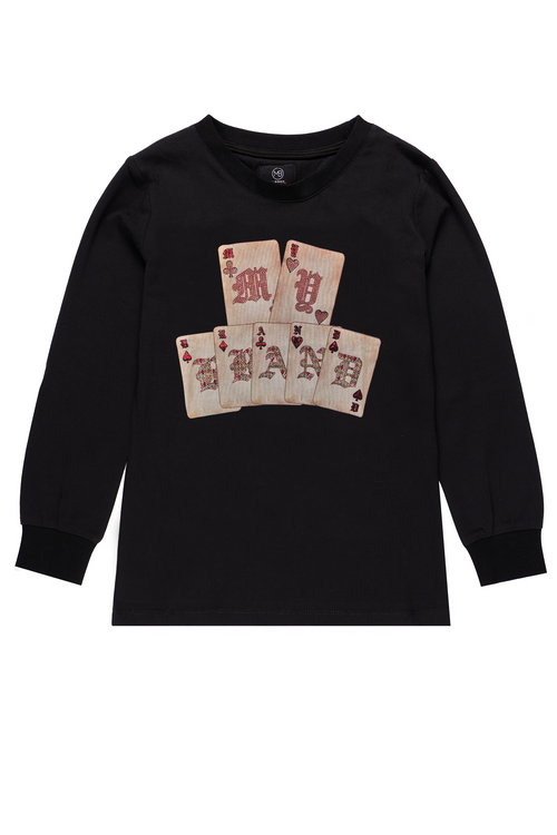 Risk Cards Longsleeve | BLACK