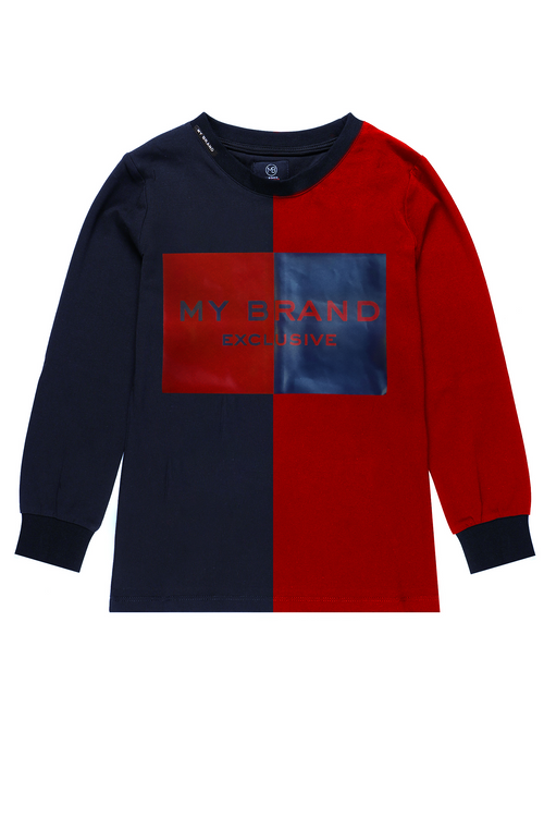 Two Sides Longsleeve | RED