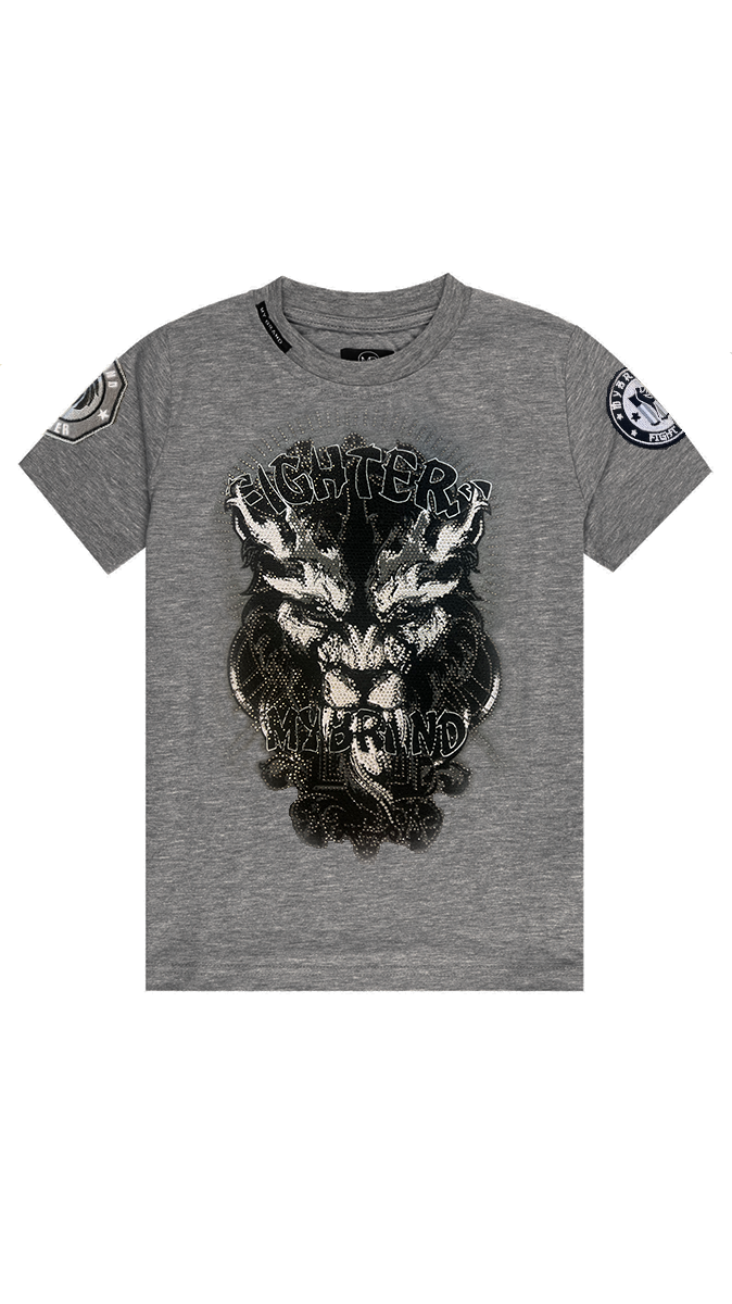 Devil Fighter T-Shirt | GREY