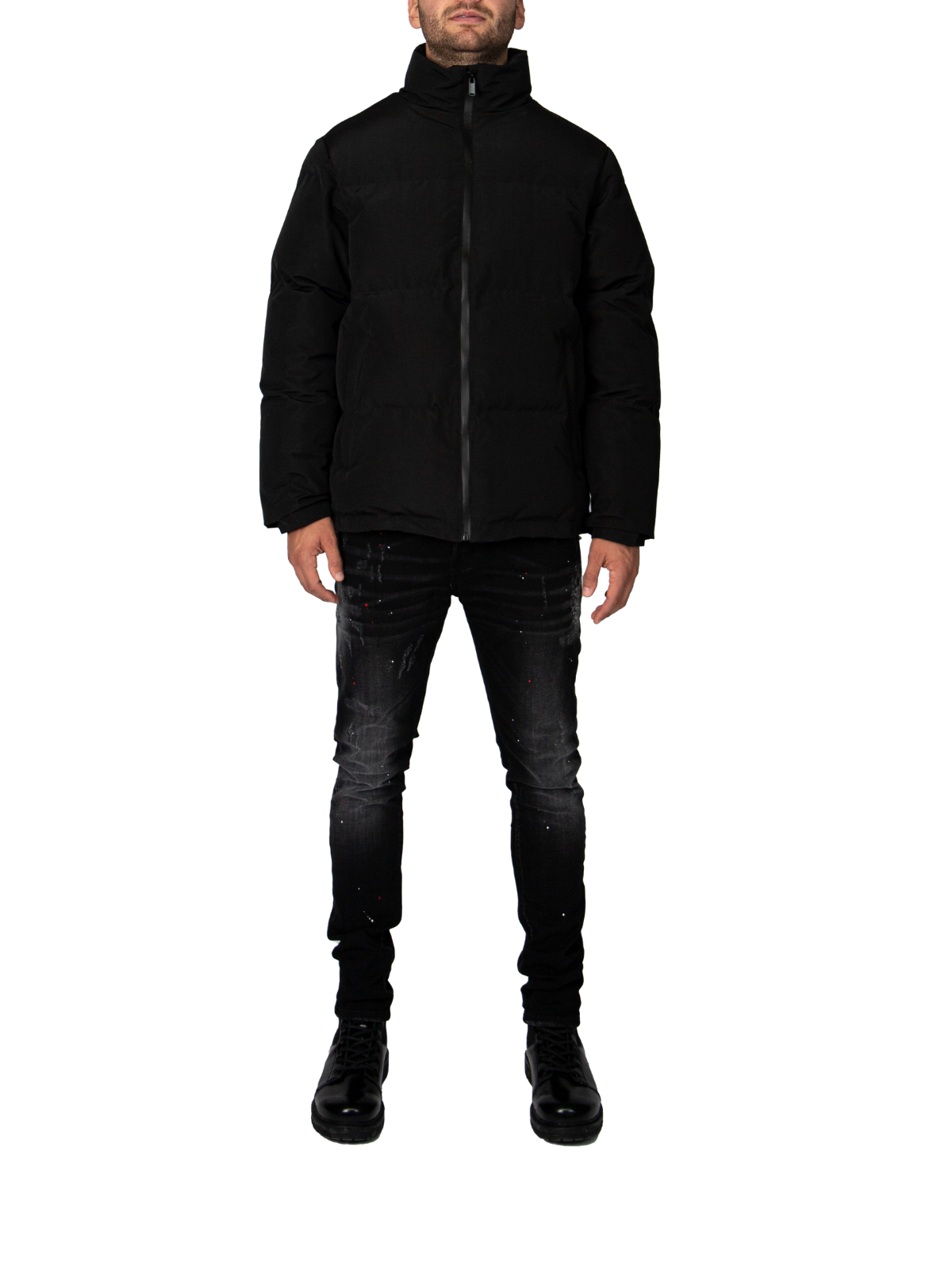 BORMIO PUFFER JACKET BLACK | BLACK