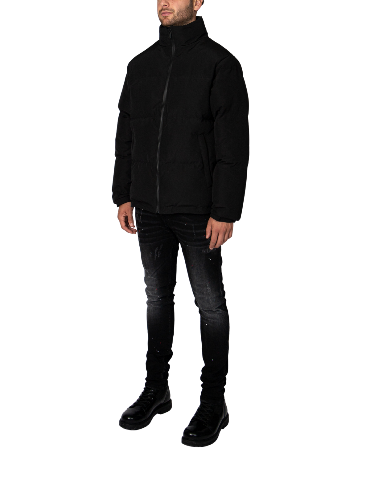 BORMIO PUFFER JACKET BLACK | BLACK