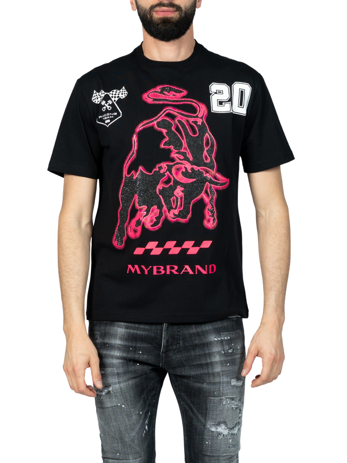 Bull racing crew | BLACK