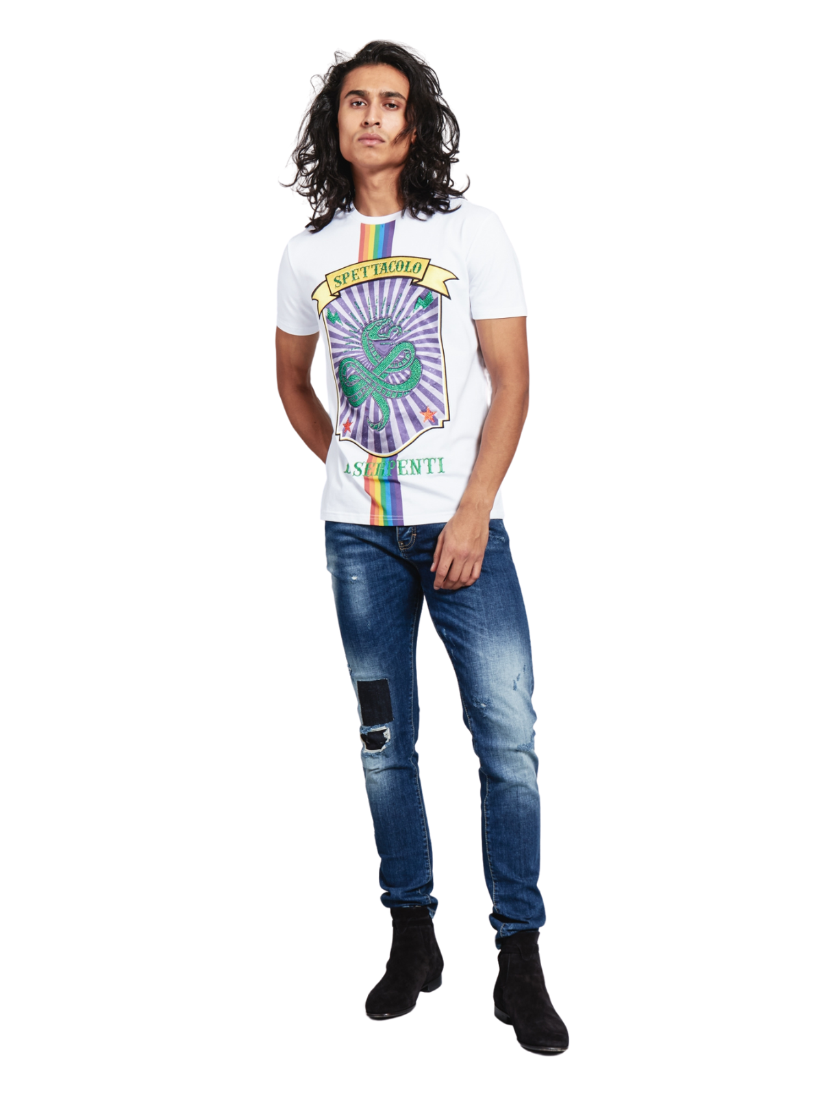 Carnival Serpente T-Shirt White | WHITE