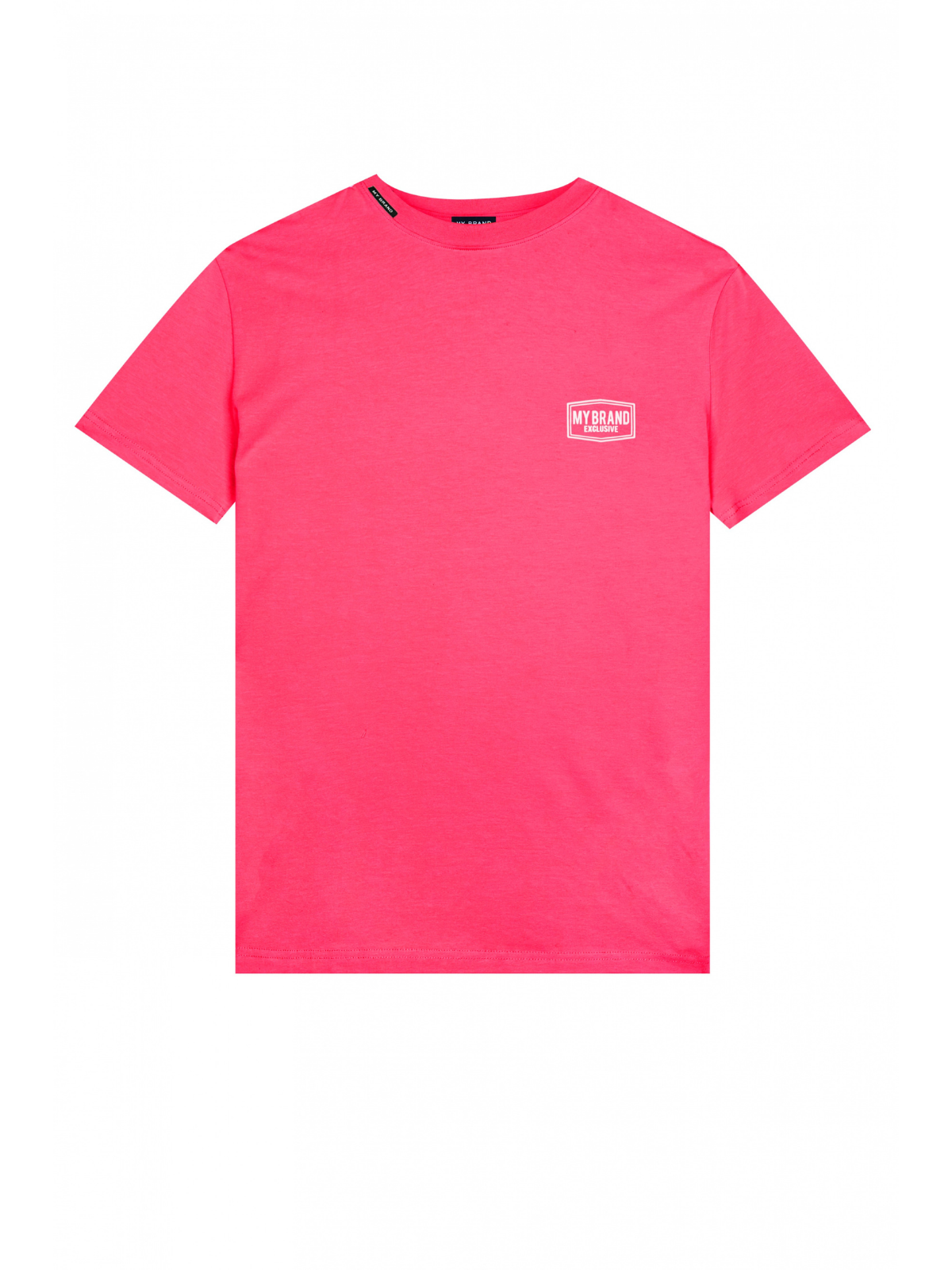 CHEST LOGO NEON T-SHIRT | NEON PINK